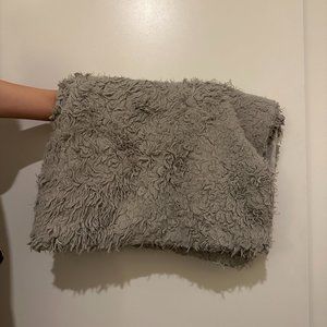 Grey Throw Blanket